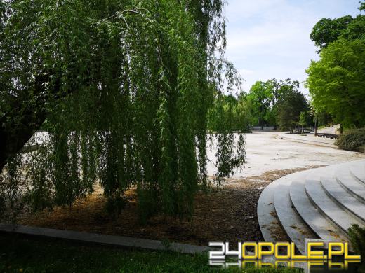 Fontanna przy Stawie Zamkowym sucha...planowany remont jeszcze się nie rozpoczął 