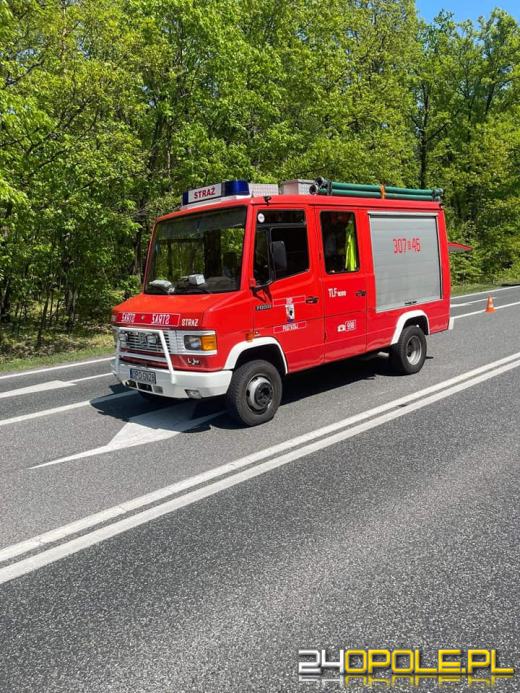 Zderzenie busa z samochodem osobowym w miejscowości Schodnia