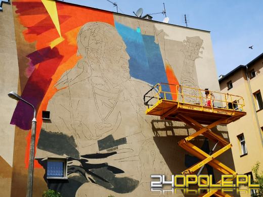 Trzeci muzyczny mural powstaje w Opolu