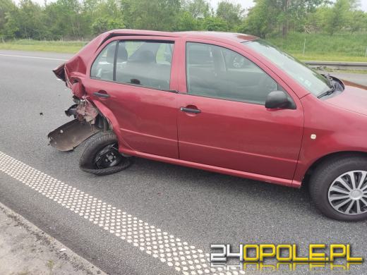 Wypadek na opolskim odcinku A4