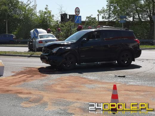 Utrudnienia na skrzyżowaniu Armii Krajowej z Fabryczną w Opolu