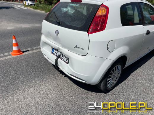 Trzy samochody zderzyły się w Opolu-Chmielowicach