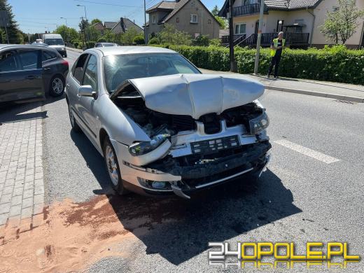Trzy samochody zderzyły się w Opolu-Chmielowicach