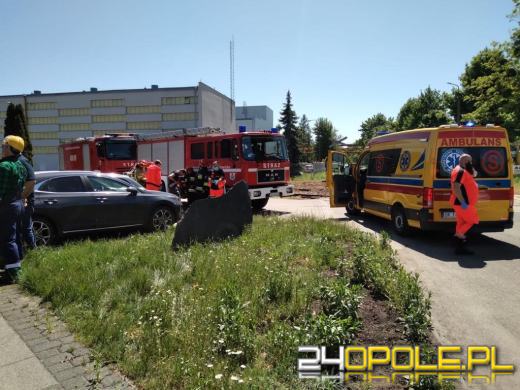Rozszczelnienie gazu w Kędzierzynie-Koźlu. Jedna osoba została poszkodowana