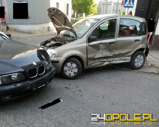 Kolizja pojazdów w Baborowie