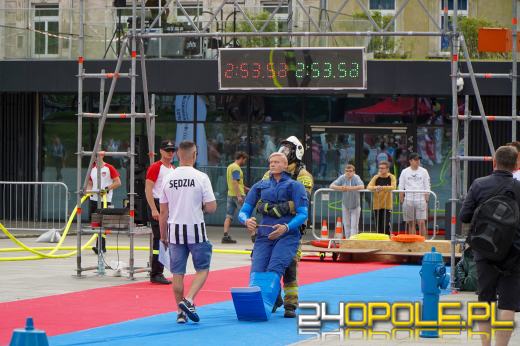 Najtwardsi strażacy rozpoczęli rywalizację w Opolu