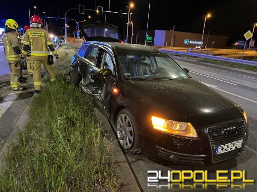 Wypadek na obwodnicy Opola. Cztery osoby trafiły do szpitala