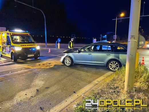 Wypadek na obwodnicy Opola. Cztery osoby trafiły do szpitala