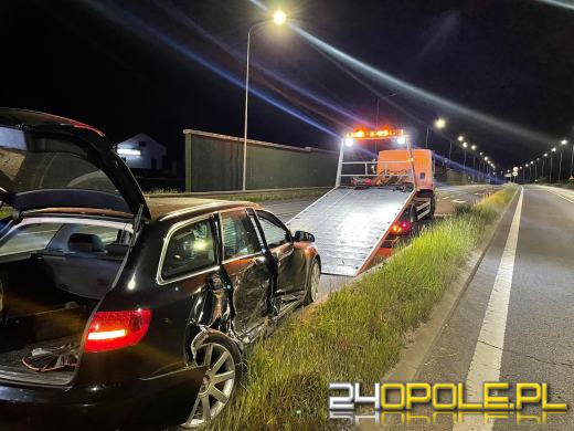 Wypadek na obwodnicy Opola. Cztery osoby trafiły do szpitala