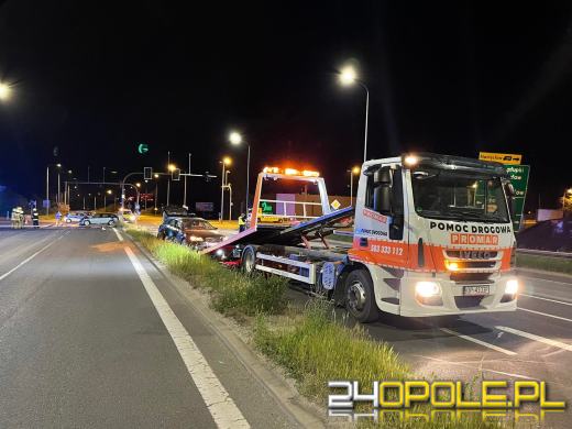 Wypadek na obwodnicy Opola. Cztery osoby trafiły do szpitala