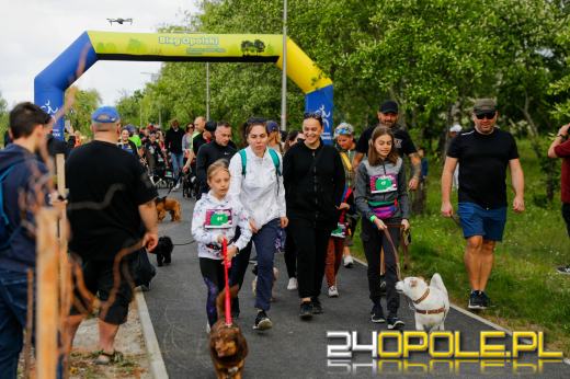 Dziesiątki czworonogów biegało i spacerowało wokół kąpieliska Malina