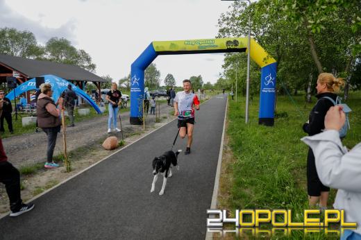 Dziesiątki czworonogów biegało i spacerowało wokół kąpieliska Malina