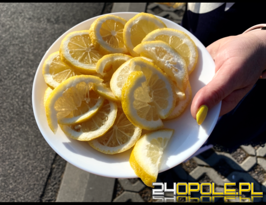 Zamiast mandatu kwaśna cytryna - fotelik zapięty, buziak uśmiechnięty!