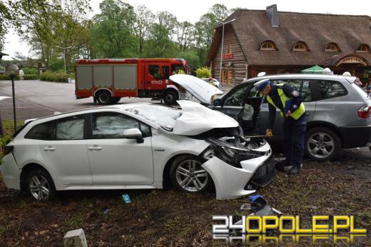 Karambol na DK-11 w Starym Oleśnie. Policjanci wyjaśniają okoliczności