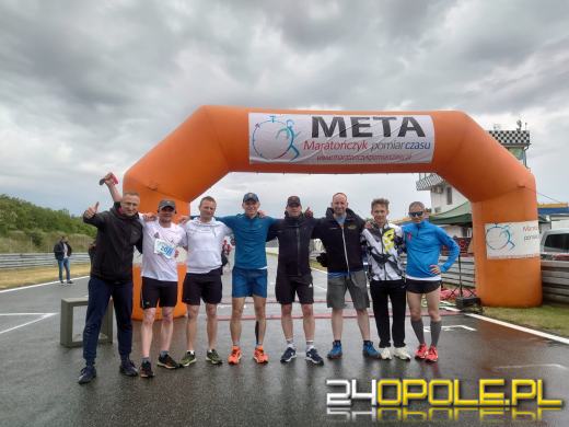 Strażacy z województwa opolskiego lubią biegać. Pokazali to na zawodach