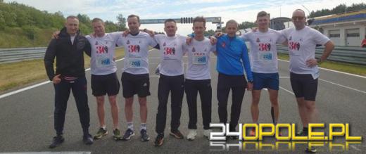 Strażacy z województwa opolskiego lubią biegać. Pokazali to na zawodach