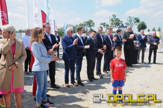 Wmurowano kamień węgielny pod nowy stadion w Opolu