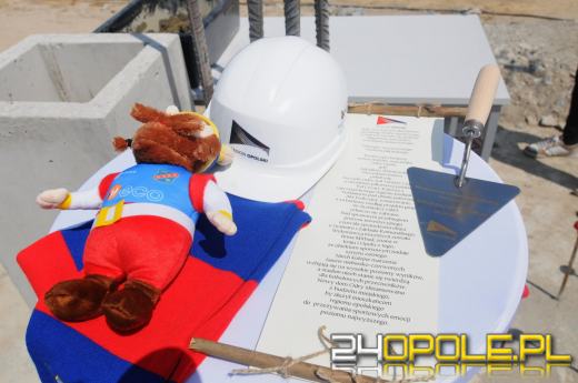 Wmurowano kamień węgielny pod nowy stadion w Opolu