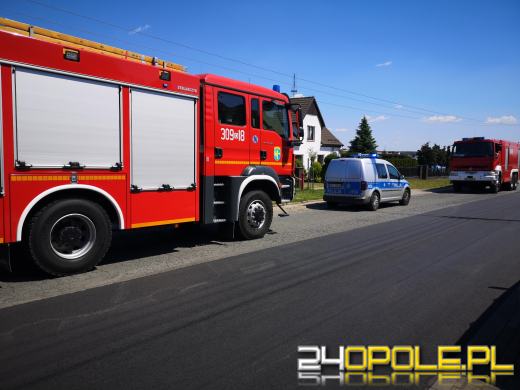 Pożar warsztatu przy Wygonowej w Opolu