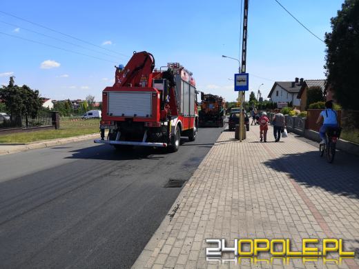 Pożar warsztatu przy Wygonowej w Opolu