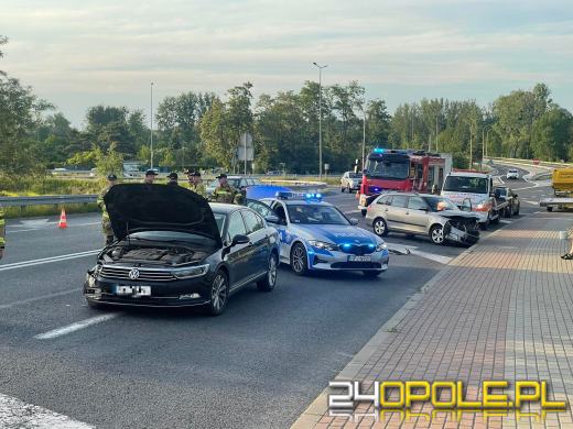 Kolejny wypadek na opolskim "ślimaku". Jedna osoba trafiła do szpitala