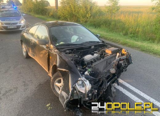 Blisko 3 promile alkoholu miał kierowca, który wypadł z drogi w Żytniowie