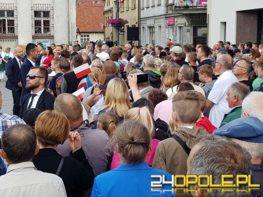 Prezydent Andrzej Duda z wizytą w Oleśnie 