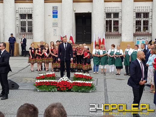 Prezydent Andrzej Duda z wizytą w Oleśnie 
