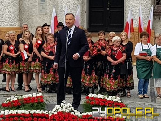 Prezydent Andrzej Duda z wizytą w Oleśnie 
