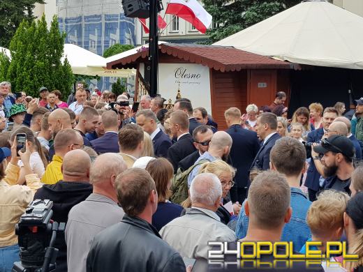 Prezydent Andrzej Duda z wizytą w Oleśnie 