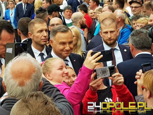 Prezydent Andrzej Duda z wizytą w Oleśnie 