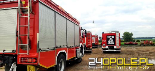 Wypadek w gospodarstwie w powiecie strzeleckim. Lądował śmigłowiec LPR