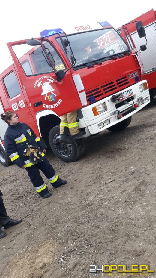 Wypadek w gospodarstwie w powiecie strzeleckim. Lądował śmigłowiec LPR