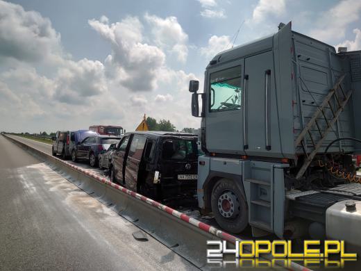 Karambol na strzeleckim odcinku A4. Są ranni