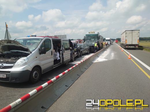 Karambol na strzeleckim odcinku A4. Są ranni