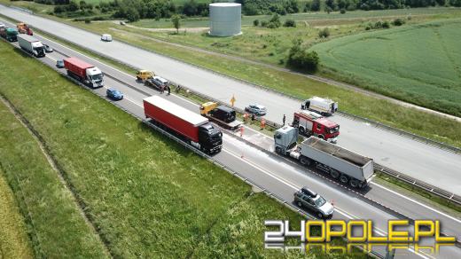 Karambol na strzeleckim odcinku A4. Są ranni