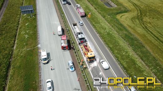 Karambol na strzeleckim odcinku A4. Są ranni