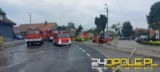 Opolszczyzna po ulewach. Strażacy mają sporo pracy