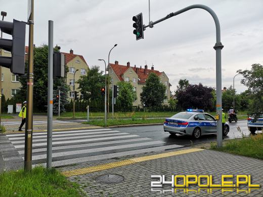 Wypadek na przejściu dla pieszych na ulicy Witosa. Kierująca audi potrąciła 74-latkę