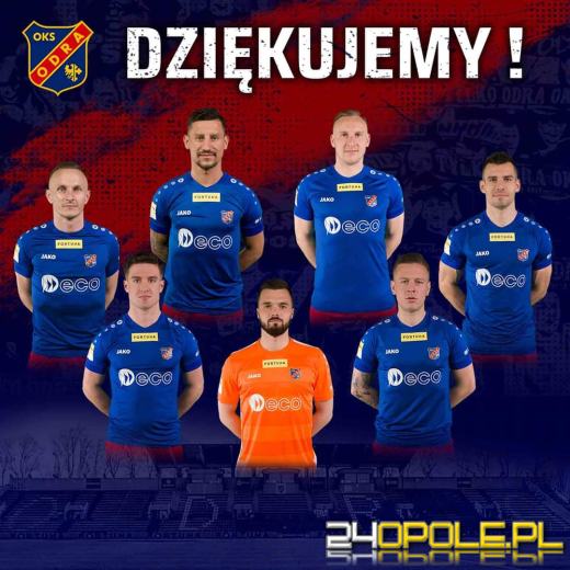 Odra Opole żegna się z kilkoma ważnymi piłkarzami 