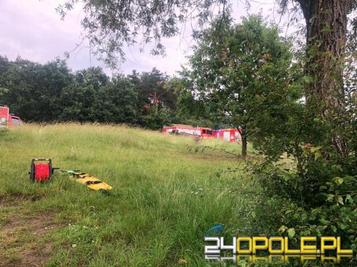 Topielec w akwenie Dębowa. Służby wyciągnęły ciało młodego mężczyzny