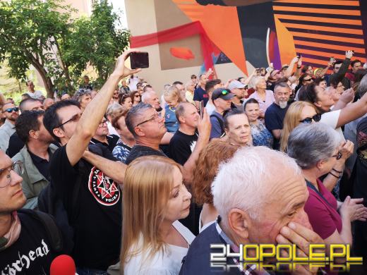 Uroczyście odsłonięto nowy muzyczny mural w Opolu