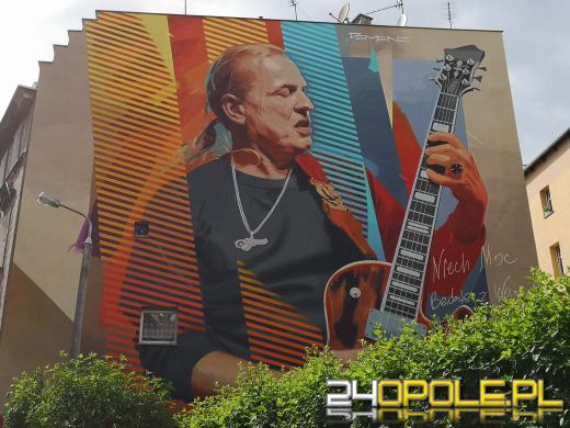 Uroczyście odsłonięto nowy muzyczny mural w Opolu
