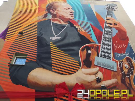 Uroczyście odsłonięto nowy muzyczny mural w Opolu