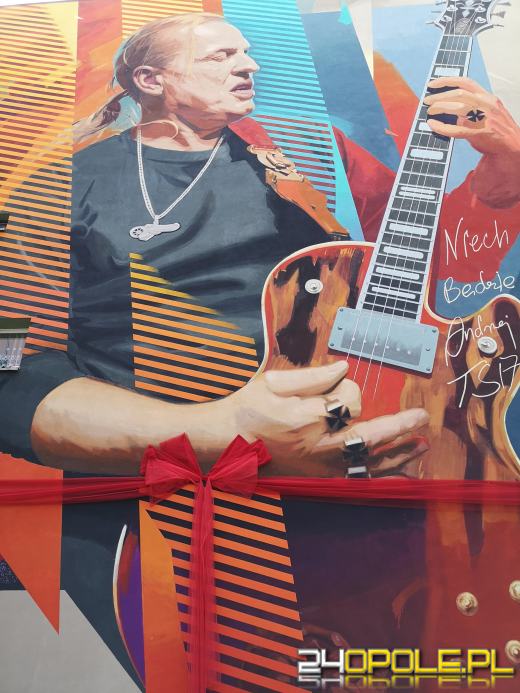 Uroczyście odsłonięto nowy muzyczny mural w Opolu