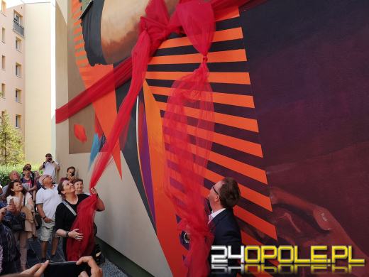 Uroczyście odsłonięto nowy muzyczny mural w Opolu