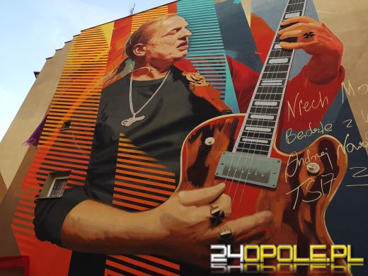 Uroczyście odsłonięto nowy muzyczny mural w Opolu