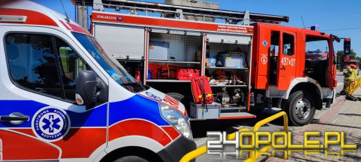 Sucha: Kierowca zjechał z drogi i uderzył w barierki