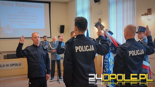 Uroczyście wypowiedzieli rotę ślubowania