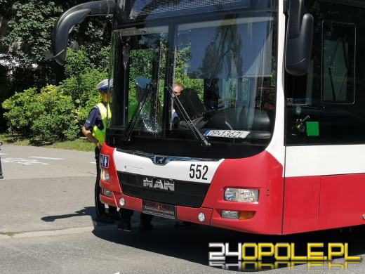 Autobus MZK potrącił rowerzystkę